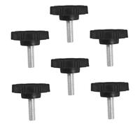 BAZEITFLOW 6 Pièces Vis de Remplacement pour Pied de Parasol de Base pour Parasol de Jardin Résistantes Aux Intempéries Installation sans Outils pour Stabilité Améliorée Extérieur