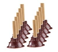 BAZEITFLOW 60 pièces Moxa Sticks Handmade With Sticky Base Moxa Pillars For Safe Moxibustion Therapy Natural Armoise Bâtons For Relaxation And Muscle Relief