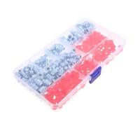 BAZEITFLOW 70 Pièces Kit de Graisseurs Acier Zingué Embouts Métriques Droits et Coudés pour Lubrification Mécanique Industrielle avec Boîte de Rangement Plastique