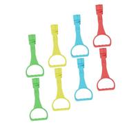 BAZEITFLOW 8 pièces Anneaux Dentraînement Garçon Fille pour Lit et Parc Aides Marche Sécurisées Anneaux de Traction Colorés pour Développement et Force des Bras