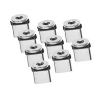 BAZEITFLOW 9pièces Adaptateurs Magnétiques USB-c Lot de Têtes De Chargeur pour Charge Rapide Connecteurs Compatibles Câble De Données USB Type-c Et Usage Quotidien