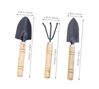 BAZEITFLOW 9pièces Kit Outils De Truelles avec Pelle Et Cultivateur pour Plantes Intérieur Et Rempotage De Jardin Potager