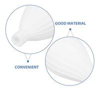 BAZEITFLOW Abat-Jour en Plastique de Rechange pour Lampadaire G4 Forme de Fleur de Lotus Petit Cache-Lampe Décoratif Compatible Divers Luminaires pour Décoration Mariage et Ambiance