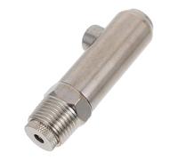 BAZEITFLOW Abreuvoir Automatique Acier Inoxydable pour Porcs avec Mamelon Anti-Splash Distributeur Eau pour Porcelets Nourrisseur Pratique pour Ferme Élevage