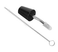 BAZEITFLOW Accessoire Rallonge Bec Verseur pour Théière Inox Portable Tube Allongé Anti-goutte Léger et Résistant pour Camping et Café Plein Air