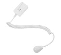 BAZEITFLOW Attache Télécommande Rétractable avec Crochet Adhésif Laisse Téléphone Extensible Câble Spirale Sécurisé Antiperte pour Mobile et Tablette Usage Domestique et Professionnel