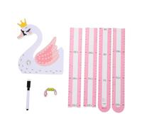 BAZEITFLOW Autocollant de Taille Mural 3d Motif Animal Garçon et Filles, Toise Décorative, Mesure Hauteur, Stickers Chambre Garçon et Filles, Facile à Appliquer, sans Trace, Décor Chambre