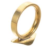 BAZEITFLOW Bague pour Trompette en Métal, Accessoire de Glissement Doigts, Outil D'extraction de Coulisse, Pièce de Rechange Compatible Trompette et Cornet, Usage en Concert, Poignée