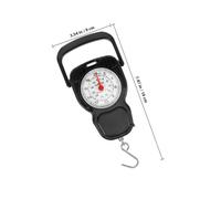 BAZEITFLOW Balance Portable Mécanique pour Bagages Pèse Valise Précis avec Crochet Voyage et Usage Domestique