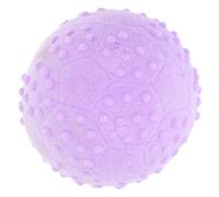 BAZEITFLOW Balle à Mâcher pour Chien Résistante et Interactif de Dentition Caoutchouc Élastique pour Chiots et Chiens Moyens Favorise Dentaire et Entraînement Couleur Vive
