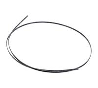 BAZEITFLOW Bande de Guitare Plastique Noire 1650x6x1,5mm pour Protection Touche, Garniture de Finition Résistante Compatible Guitares Acoustiques et Classiques, Accessoire Réparation