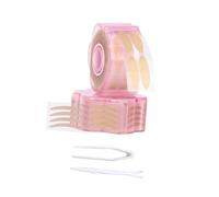 BAZEITFLOW Bandes Adhésives Invisibles pour Paupières Patchs Double Paupière Traceless avec Pince à Épiler Variées Accessoires Cosmétiques pour Agrandir et Lifter Yeux Naturellement