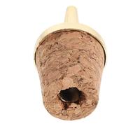 BAZEITFLOW Bec Verseur en Liège pour Bouteilles D’Alcool et Amers - Contrôle Précis du Débit - Accessoire pour Vin Spiritueux et Huile - Maintien Fraîcheur - Distribution sans Gouttes -