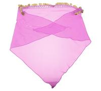 BAZEITFLOW Belly Dance Coin Headpiece Scarf For Women Lightweight Tribal Hair Accessories Versatile Belly Dancer Costume Bandana In Light Ethnic Festival Headwear