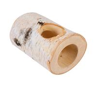 BAZEITFLOW Bois pour Hamster Abri Créatif Tronc Habitat pour Rongeurs Petits Animaux Sécurisé et Confortable