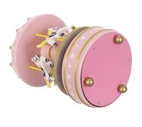 BAZEITFLOW Boîte à Musique Carrousel Rotative en Bois Rose N°3 Mécanisme à Remontoir sans Piles Mélodie « Château Le Ciel » Décoration de Noël et Présent Souvenir pour Filles et Femmes