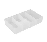 BAZEITFLOW Boîte De Rangement Pour Cosmétiques Tiroir Plastique Organisateur De Maquillage Bijoux Ongles Conteneur De Bureau Boîte De Rangement De Cuisine Grand Modèle