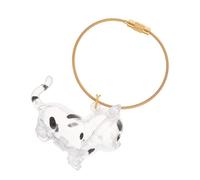 BAZEITFLOW Boîte Mémoire Poils de Chat Transparente Capsule Collecteur Poils Animaux Forme de Chat Porte-clés Souvenir Portable pour Rangement et Mémoires Pet