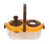 BAZEITFLOW Boîte Observation Insectes avec Loupe et Éclairage LED Kit Scientifique Exploration Extérieure pour Garçon Fille Coffret Éducatif pour Observer Loupe Grossissante avec Double