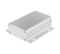 BAZEITFLOW Boîtier Aluminium 80x71x25 Mm pour Projets Électroniques, Boîte de Jonction Électrique Métallique, Boîte de Sortie Extérieure Étanche, Coffret de Projet Compatible Usage