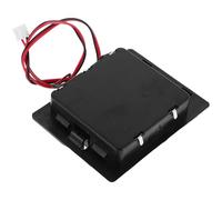 BAZEITFLOW Boîtier de Rangement Piles AA Robuste Support Batterie Multifonction Installation Facile pour Usage Domestique Sécurisé