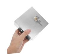 BAZEITFLOW Boîtier Électrique Extérieur Acier Inoxydable Serrure Intégrée Coffret de Protection Prise Mural Sécurisé et Étanche pour Chargeur Électrique