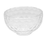 BAZEITFLOW Bol Cristal Transparent Bol Tibétain Fait Main Petit Format pour Offrandes et Récipient Élégant pour Eau Bénite et Décor Zen