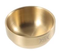 BAZEITFLOW Bol Sacrificiel Pentagramme Bol Cérémonial Décoratif Motif Lune Phases pour Rituel et Pratique Spirituelle