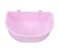 BAZEITFLOW Bol Suspendu pour Animaux Plastique Bol Amovible Robuste pour Nourriture et Eau Compatible Cage Chiens Chats Facile à Fixer et Nettoyer