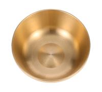 BAZEITFLOW Bol Tibétain Épais Poli Bol Décoratif pour Eau Sainte Rituel Bouddhiste Adapté Aux Cérémonies et Offrandes Usage Temple et Maison