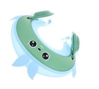 BAZEITFLOW Bonnet De Bain Pour Bébé Ajustable Couronne En Silicone Protège Oreilles 0-18 Facile à Nettoyer Bain Shampoing Design Mignon Convient Aux Tout-petits