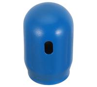 BAZEITFLOW Bouchon de Protection pour Bouteille D’oxygène Industriel Bleu, Couvercle Étanche Inviolable pour Valve, Compatible Cylindres Standards, Protection Sécurisée pour Stockage