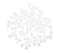 BAZEITFLOW Bouchons Compte-gouttes Intérieurs 200 Pièces 18 Dents En Polypropylène Dosage Précis Pour Flacons D’huiles Essentielles Usage Aromathérapie