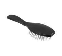 BAZEITFLOW Brosse à Perruque Acier Antistatique Démêlant Doux Pour Extensions De Cheveux Synthétiques Brosse De Voyage Compacte Pour Boucles Et Séparations