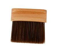 BAZEITFLOW Brosse de Nettoyage Cheveux Bois Naturel Brosse pour Cou sans Irritation pour Coiffeurs et Salons Enlève Efficacement Cheveux Cassés et Poussières