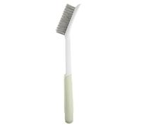 BAZEITFLOW Brosse de Nettoyage Cuisine Nylon Renforcé Manche Long Confortable Brosse Poêle et Four pour Joints et Surfaces Difficiles