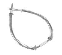 BAZEITFLOW Câble de Sécurité Inox 3mm X 500mm pour Tuyau Hydraulique, Dispositif Anti-détachement Haute Pression, Lanière de Retenue Résistante pour Compresseur et Flexible à Raccord Rapide