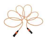 BAZEITFLOW Câble Microphone XLR Mâle à Femelle Broches 3 Mètres Connecteurs Plaqués Or Transmission Audio Stable sans Interférence Accessoires pour Micro Condensateur Couleur