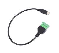 BAZEITFLOW Câble USB Type-c à Bornier à Vis Broches Extension Données et Charge Connecteur Bloc Terminal USB Adaptateur Stable et Pratique pour Ordinateur