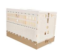 BAZEITFLOW Cage Pliable Multifonctionnelle pour Pigeons, Nid De Dressage, Abs Lavable, Ultra Petite Taille, Transport Facile, Cage à Pigeons pour Entraînement Et Élevage