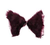 BAZEITFLOW Chat Ears Hairpin Soft Plush Cat Ears Hairpin Cosplay Cat Headband Plush