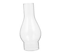 BAZEITFLOW Cheminée de Lampe à Huile Intérieur en Matériau Synthétique Effet Coupe-vent, Diamètre 3,7 Cm et Inférieur 5,4 Cm, pour Maison et Magasin