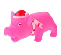 BAZEITFLOW Chien Cochon Couineur Résistant Molaire pour Chiots et Chiens à Mâcher Interactif Nettoyant Dents pour Soins Dentaires et Jeu Décoratif Couleur Aléatoire Couleur Aléatoire
