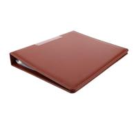 BAZEITFLOW Classeur à Partitions Vintage en Cuir Marron A4 30 Pochettes Plastiques Porte-Partitions pour Chœur et Orchestre Organisation Facile pour Concerts et Répétitions