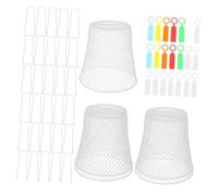 BAZEITFLOW Cloches Fil De pour Plantes Protection Treillis Métallique Cages De Jardin pour Légumes Et Semis Barrière Résistante Aux Intempéries Accès Pratique pour Et Inspecter