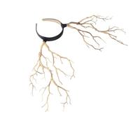 BAZEITFLOW Coiffe De Branche Unique Taille Standard Effet Bois Mort Pour Fête Halloween Femme Costume Photo Accessoire De Tête