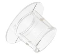 BAZEITFLOW Collier Anti-Morsure pour Perroquet Acrylique Transparent Différentes Tailles Empêche L'Automutilation Facile à Installer Accessoire pour Oiseaux