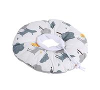 BAZEITFLOW Collier De Élisabéthain pour Chat Adorable Collier Protecteur Ajustable pour Animaux Prévention des Mutilations Et Blessures Motifs Amusants Et Élégants