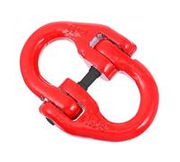 BAZEITFLOW Connecteur de Chaîne de Sécurité Acier pour Élingue de Levage Attache Rapide Fiable pour Levage et Remorquage