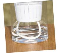 BAZEITFLOW Corde Arrosage Coton pour Plantes Cordon De Mèche Hydroponique Absorbant Arrosage Automatique pour Pots Intérieurs Et Extérieurs